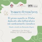 Copertina Climate Fiction Days
